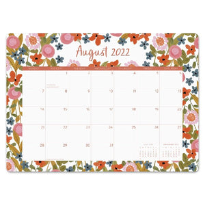 Studio Oh! 2023 17-Month Monthly Desk Blotter | Secret Garden
