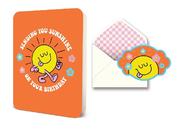 Sending You Sunshine Birthday Card
