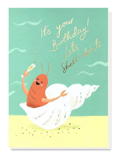 Let's Shell-ebrate Birthday Card