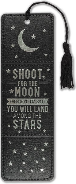 Shoot For The Moon Artisan Bookmark