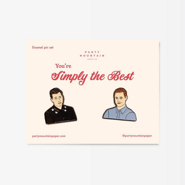 Simply the Best - Enamel Pin Set