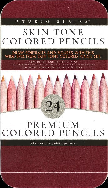 Skin Tone Colouring Pencils Set