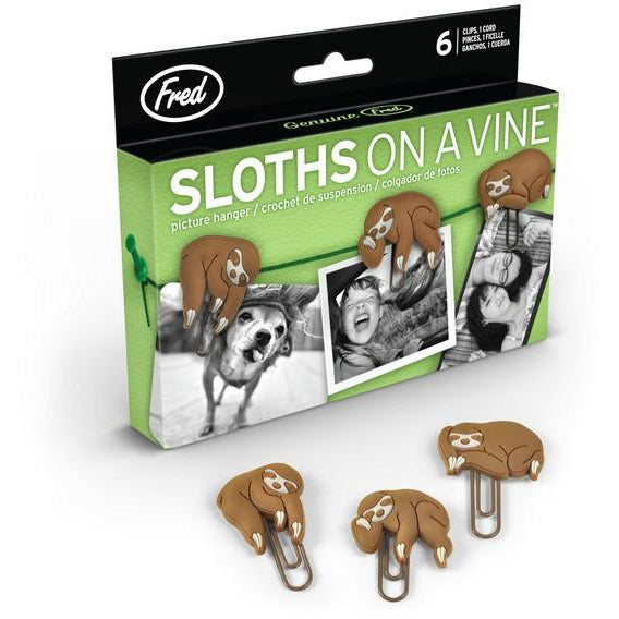 Fred & Friends Picture Hanger | Sloths On A Vine