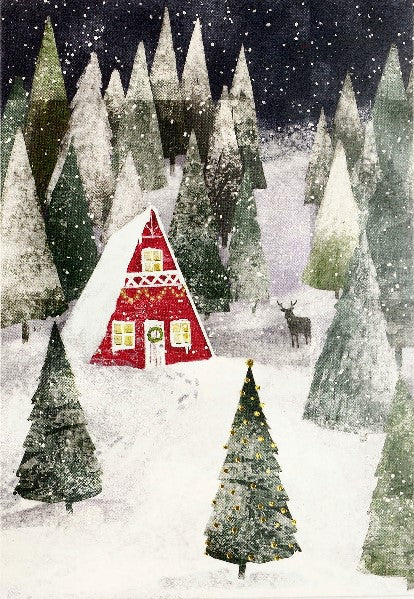 Snowy Evening Boxed Holiday Cards
