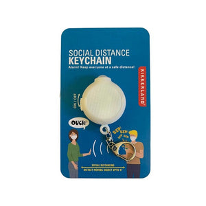 Social Distance Key Ring