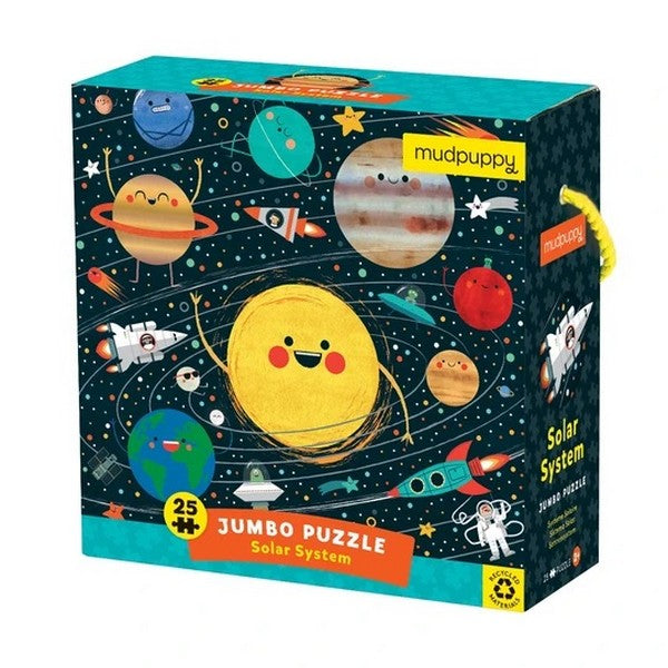 Mudpuppy Jumbo 25 Piece Puzzle | Solar System