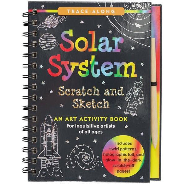 Scratch & Sketch Activity Book | Solar System