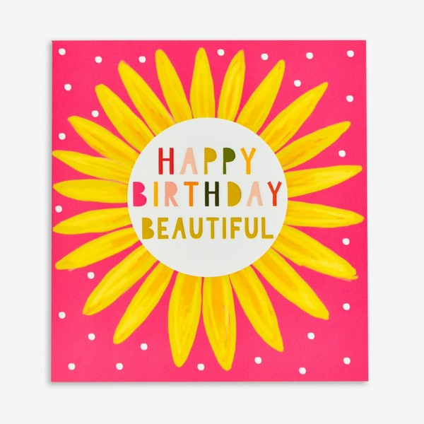 Birthday Sunflower - ZST12