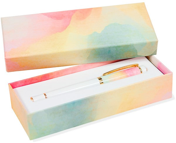 Watercolour Sunset Roller Ball Pen