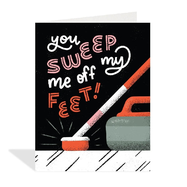 Sweep Me Away Love Card