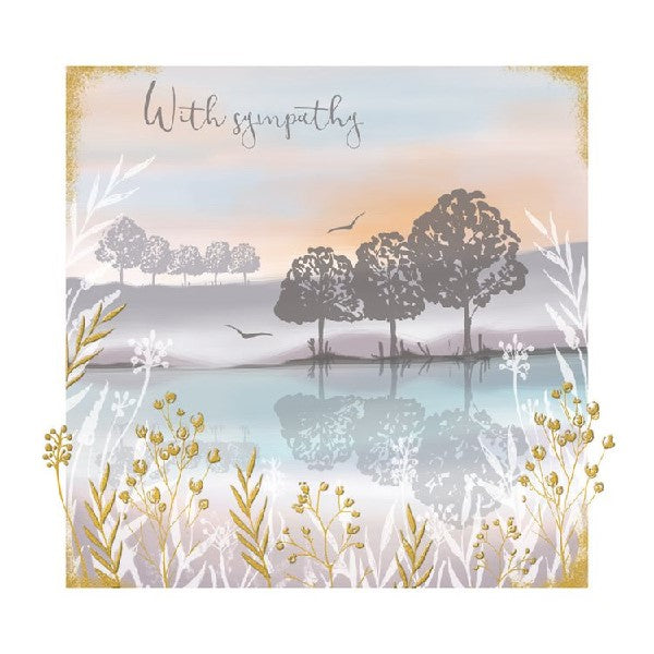 Sunset Sympathy Card