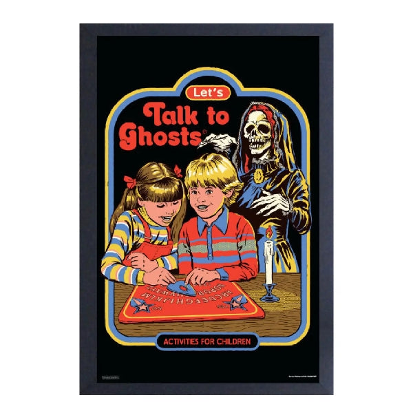 Steven Rhodes Framed Art Print | Talk To Ghosts