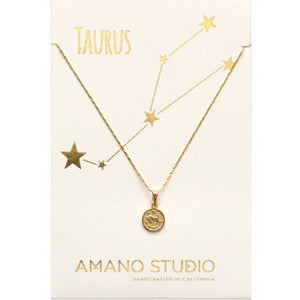 Amano Studio Zodiac Necklace | Taurus