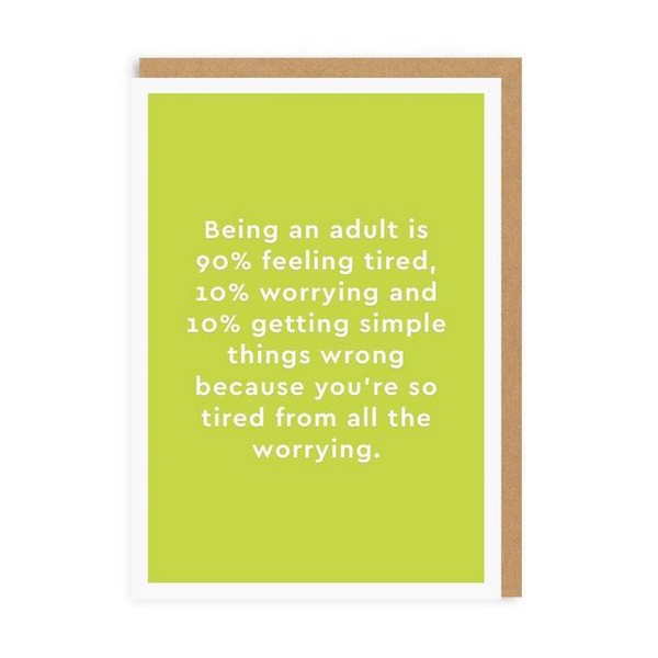 Being An Adult - 2617