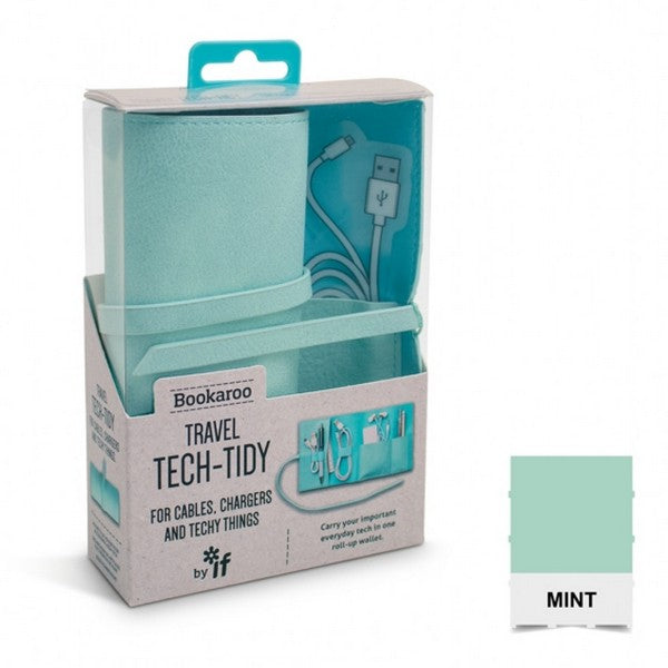 Teal Travel Tech Case