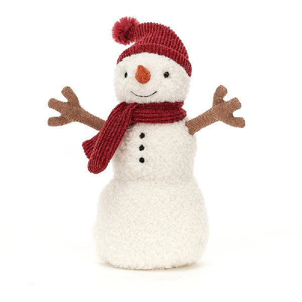 Jellycat Little Teddy Snowman Plush