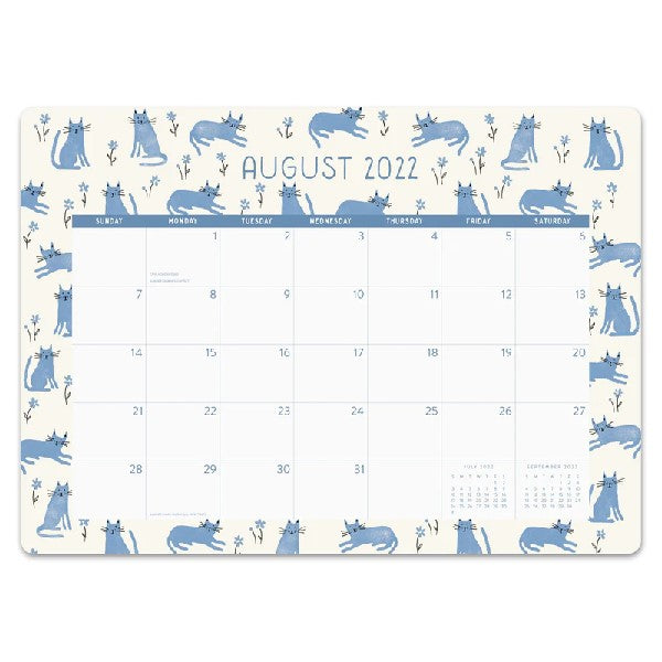 Studio Oh! 2023 17-Month Monthly Desk Blotter | This & That