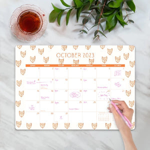 Studio Oh! 2023 17-Month Monthly Desk Blotter | This & That