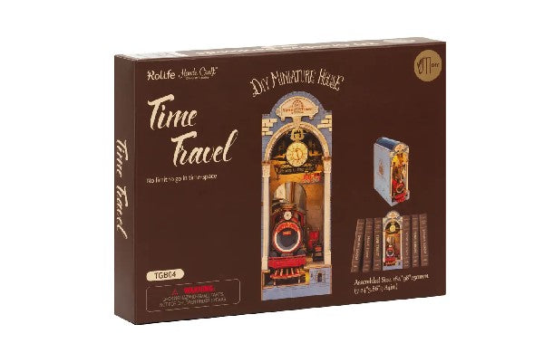 DIY Miniature Book Nook Kit | Time Travel