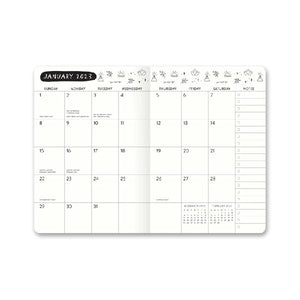 Studio Oh! 2023 17-Month Monthly Pocket Planner | Tiny Totems
