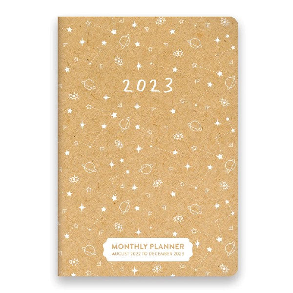 Studio Oh! 2023 17-Month Monthly Pocket Planner | Tiny Totems