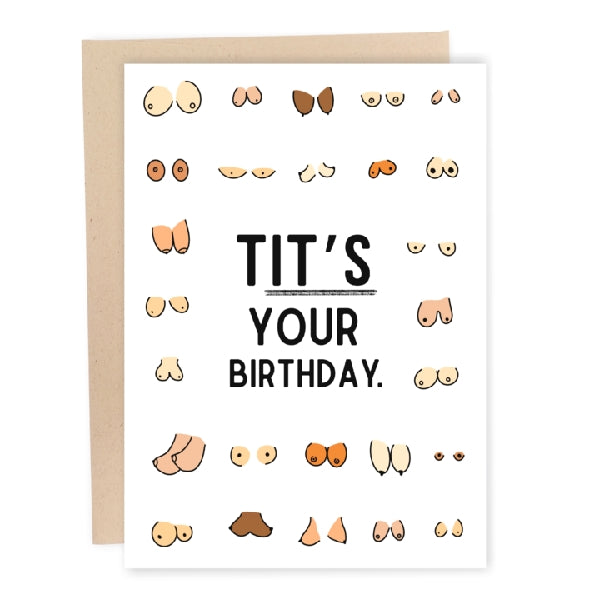 Tit's Your Birthday Card
