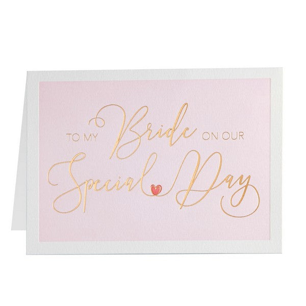 To My Bride Wedding Card