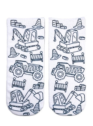 Living Royal Kids Colouring Socks | Tractor Zone