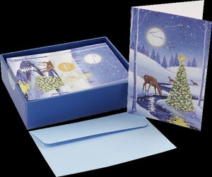 Tranquil Stream Boxed Holiday Cards