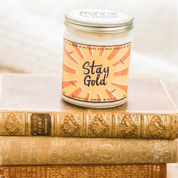 8oz Candle - Stay Gold