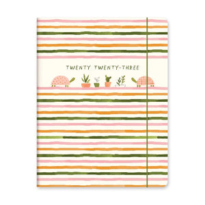 Studio Oh! 2023 17-Month Monthly Planner | Turtle Garden
