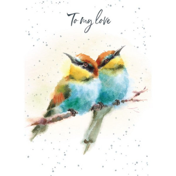 Life Is Tweeter With You Anniversary Card
