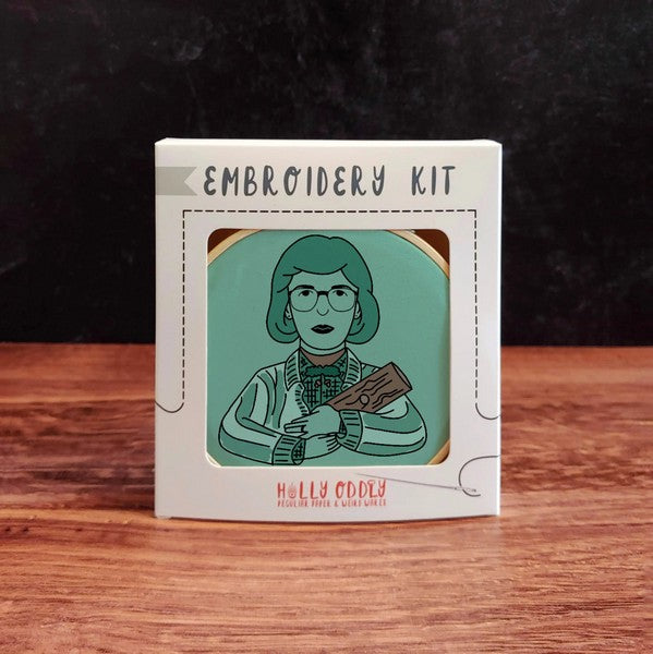 Holly Oddly Embroidery Kit | Twin Peaks