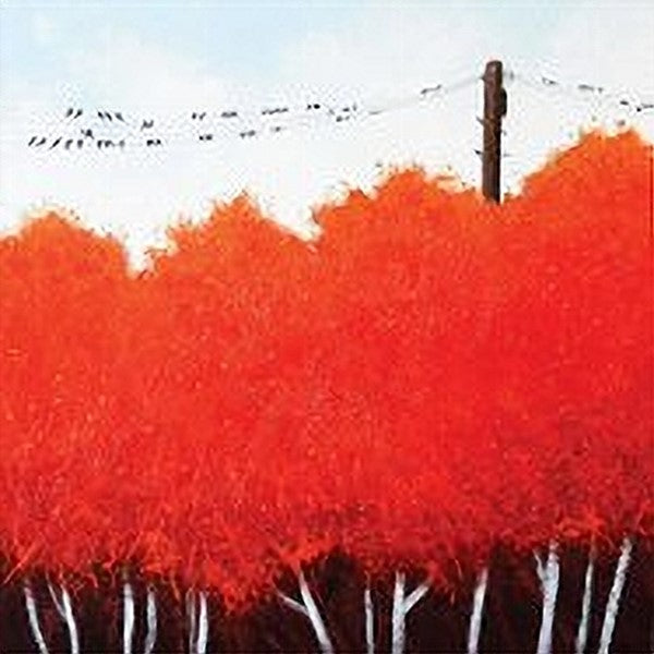 Twittering On The Lines Blank Art Card