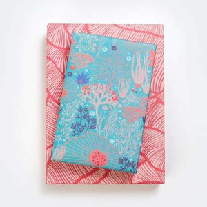 Wrappily Eco Gift Wrap | Underwater Flora
