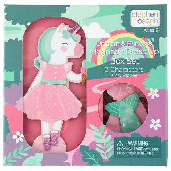 Stephen Joseph Magnetic Playset | Unicorn & Mermaid
