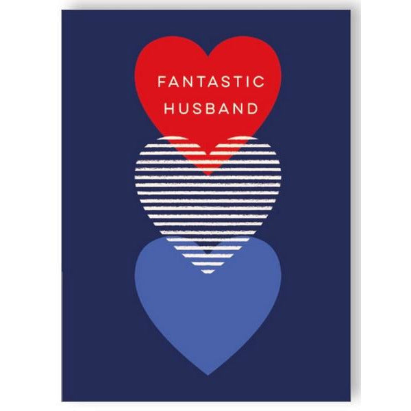 Fantastic Husband Love Card