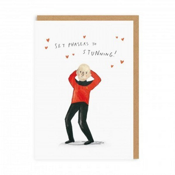 Set Phasers to Stunning Card