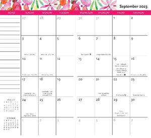 Peter Pauper 2-Year Pocket Planner | 2023-2024 Watercolour Garden