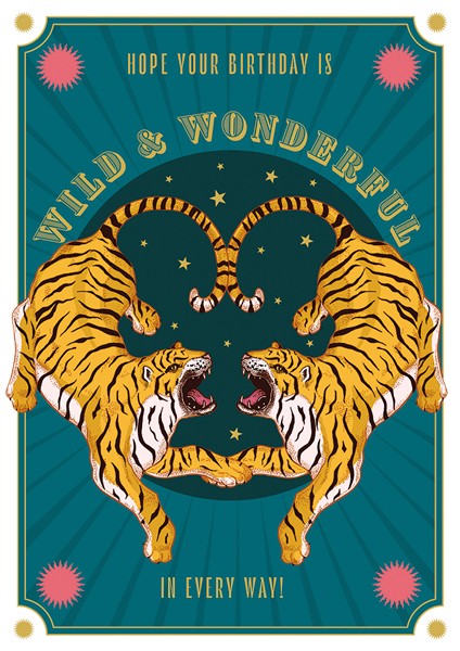 Wild & Wondeful Birthday Card