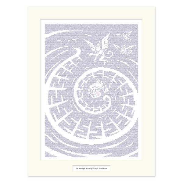Litographs Matted Print | The Wonderful Wizard Of Oz