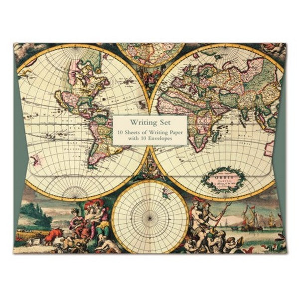 World Map Writing Set | Museums & Galleries
