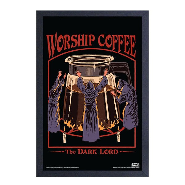 Steven Rhodes Framed Art Print | Worship Coffee